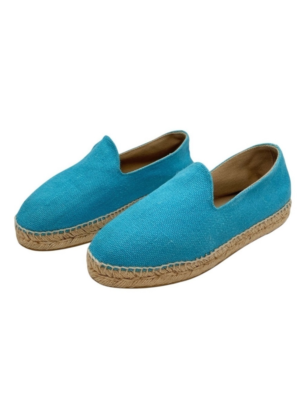 Stubbs and Wootton Gatsby Espadrille Loafer slides woven resort cruise summer 37